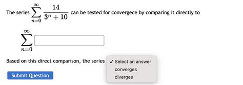 Image result for The Comparison Test Convergence Example