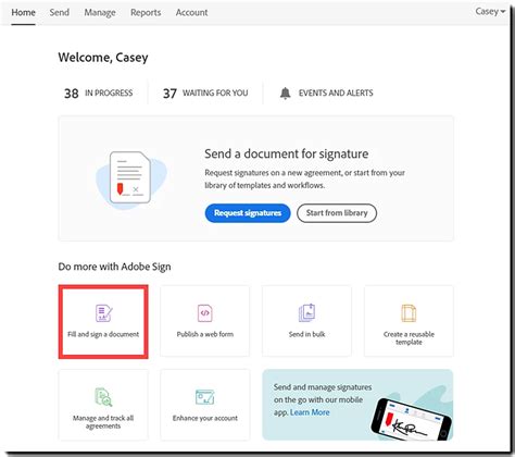 Image result for Adobe Sign Document