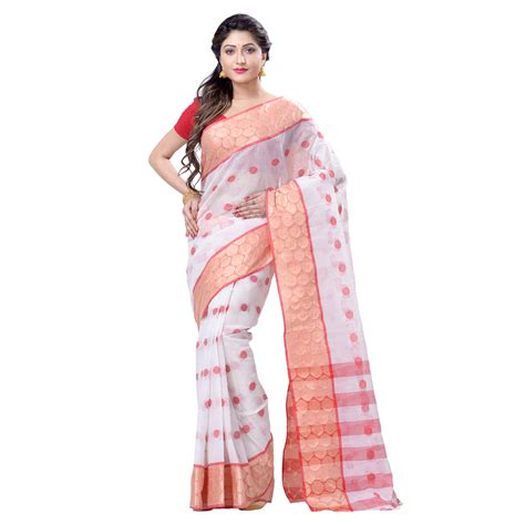 Buy dB DESH BIDESH - Women - Pure Cotton - Traditional Bengal Handloom ...