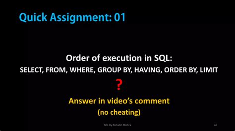Image result for SQL Tutorial by Sandeep Saradhi