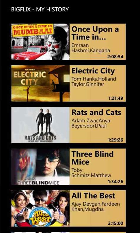 Bigflix app now available on Windows Phone Marketplace