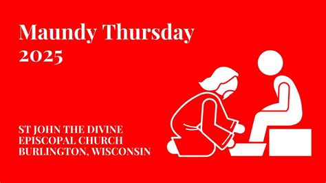 Maundy Thursday 2025: Embracing the Mandate of Love - SJTD