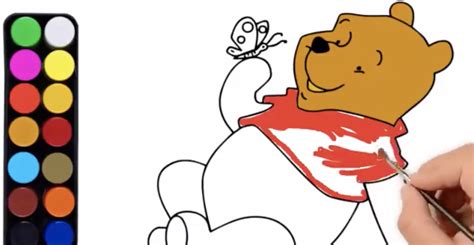 Kids Coloring Pages Drawing Winnie the Pooh - ninos.smobi.net