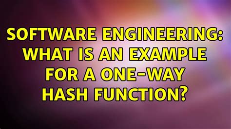 Image result for Two-Way Hash Function