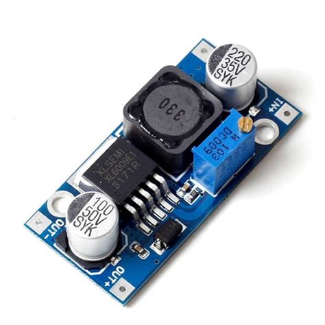 XL6009 DC-DC Adjustable Step-Up Boost Converter Module in Electro Boat ...