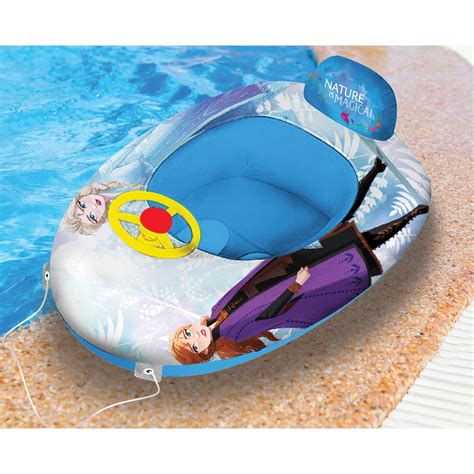 Disney Frozen Inflatable Swim Boats for Kids, Beach Floaties for Summe