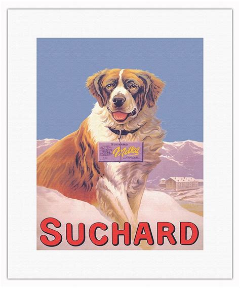 Suchard Chocolate - Vintage Advertising Poster by Noel Husson c.1900 ...