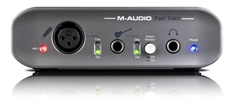 M-Audio Fast Track USB 2 Computer Audio Interface : Amazon.in: Musical ...