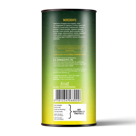 Chesse & Jalepano Makhana 80g Jar – MevaBite
