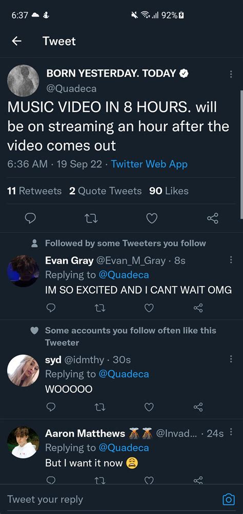 8 HOURS : r/Quadeca