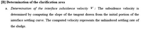 Settling Chamber Design - Environmental Engineering - Civil Engineering