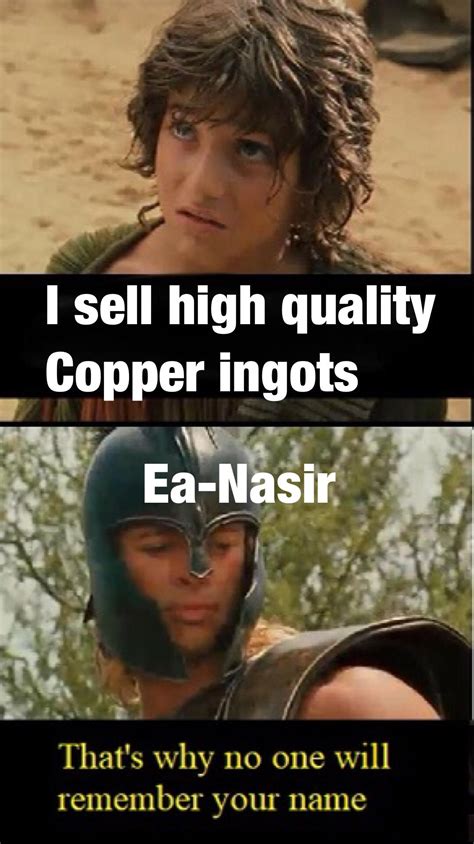 ‘I will live on in infamy’ - Ea-Nasir (probably) : r/HistoryMemes
