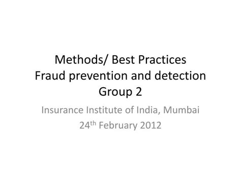 Image result for Fraud Prevention and Detection Methods