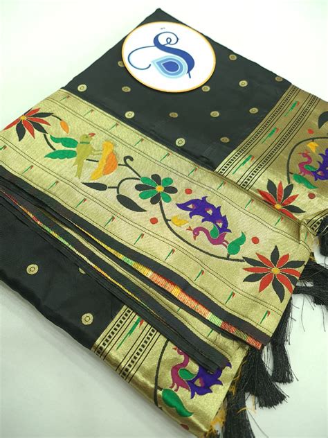 Chitrika Semi Paithani Saree NB48 A – Shankari Paithani