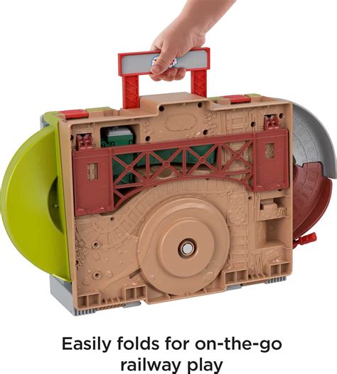 Buy Thomas & Friends Sodor Take-Along Train Set, Portable Track Playset ...