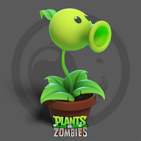 Peashooter Plants Vs Zombies at Allan Garrido blog