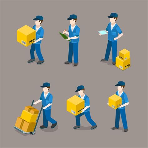 3d warehouse worker Vectors - Download Free High-Quality Vectors from ...