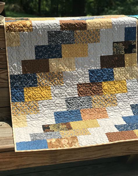 Image result for Simple Bricks Quilt Pattern