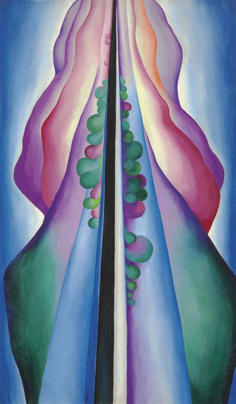 Georgia O'Keeffe - Sometimes a flower is just a flower
