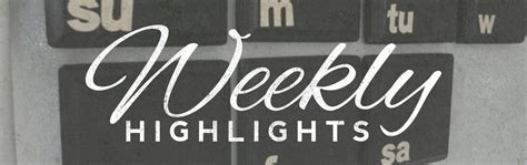 This Week Highlights 的图像结果