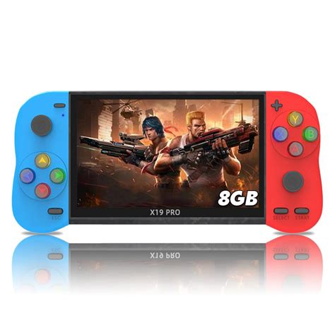 Buy CredevZone X19 Pro Handheld Game Console 5.1 inch Retro Games ...