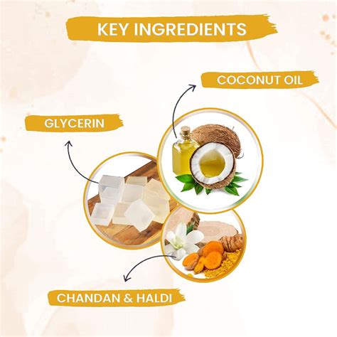 byPureNaturals Organic Chandan Haldi Soap For Men Women 125gm ...