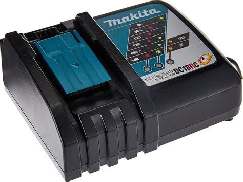 Makita DC18RC Black LXT Lithium Ion 18V Fast Battery Charger Charges ...