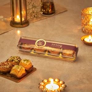 Smoor Baklava (Pack of 4), Turkish Sweet, 88 gm | Luxury Sweet ...