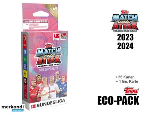 Topps Match Attax Bundesliga 2023/2024 ECO PACK - Germany, New - The ...