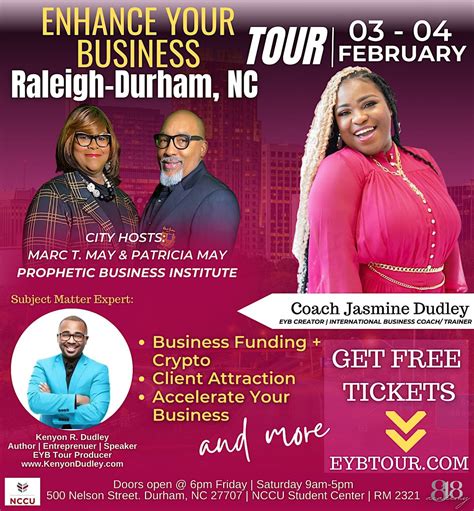 Enhance Your Business LIVE Tour (Raleigh-Durham), North Carolina ...