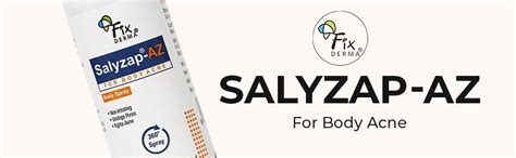 Buy Fixderma Salyzap-AZ Body Acne Treatment spray 2% Salicylic Acid ...