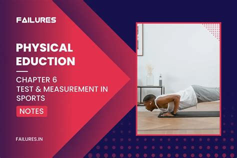 Physical Education Chapter 6 Notes - Class 12 - Test & Measurement in ...