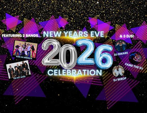 New Years Eve 2026 Celebration, Village Inn Hotel & Event Center ...
