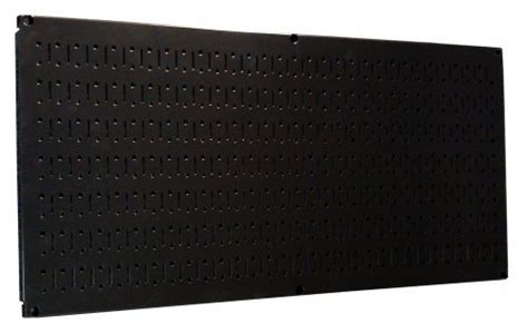 Buy Wall Control Pegboard 16in x 32in Horizontal Red Metal Pegboard ...