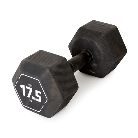 Cross Training and Weight Training 17.5 kg Recycled Cast Iron Dumbbell ...