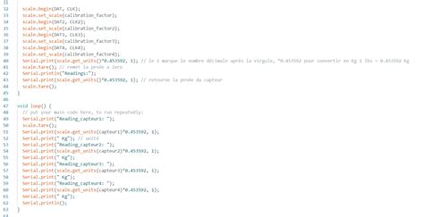 Weight Sensor Arduino 的图像结果