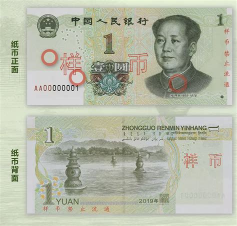 2019年版第五套人民币1元纸币详情_环球收藏网