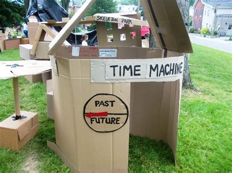 Image result for Cardboard Box Time Machine