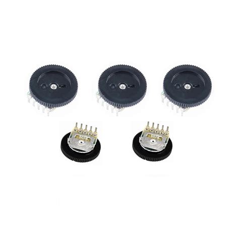 CentIoT - Gear Potentiometer Single Pot Dial Volume Switch 16 x 1mm ...