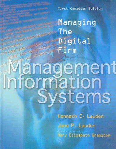 Buy Management Information Systems: Managing the Digital Firm, Canadian ...