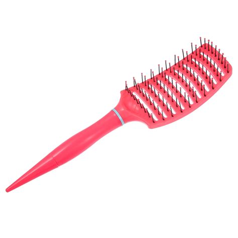 1Pc Wide Curved Vented Hair Brush Detangle Brush for Tangles and Knots ...