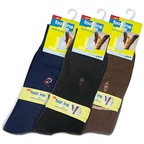 Buy gospel Rupa Footline Premium Men Socks Cotton Calf Length Formal 3 ...