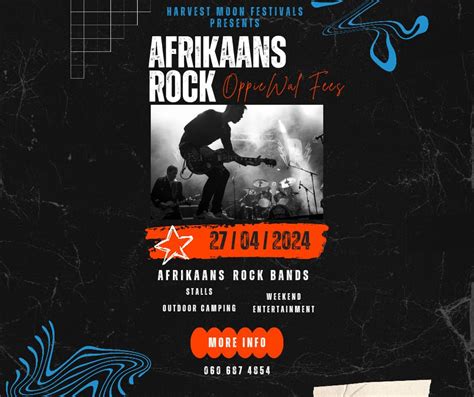 AFRIKAANS ROCK OppieWal Fees, Parys, Free State, Sasolburg, 4 October ...