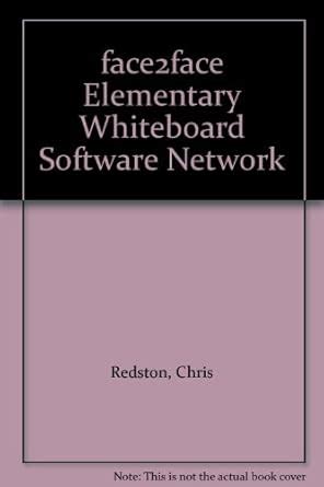 Buy face2face Elementary Whiteboard Software Network Book Online at Low ...