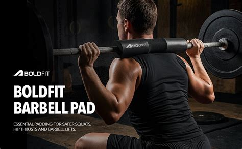 Boldfit Barbell Pad for Weight Lifting with Extra Cushion Squat Pad for ...