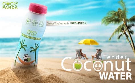 Coco Panda Tender Coconut Water - Pack of 24 (each 200 ml) | Extracted ...
