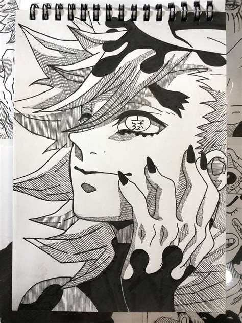 Douma - Demon Slayer | Çizim fikirleri, Anime el sanatları, Çizim