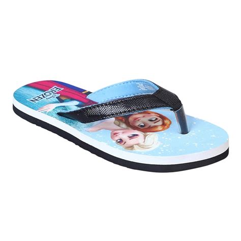 Kidsville Official Frozen Printed Flip-Flop For Kids Girls : Amazon.in ...