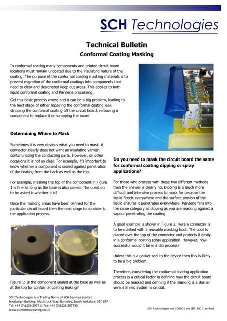 Conformal Coating Masking Methods 的图像结果