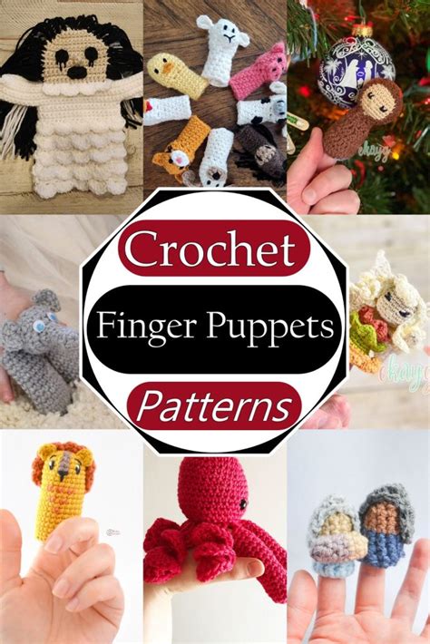 13 Crochet Finger Puppets Patterns